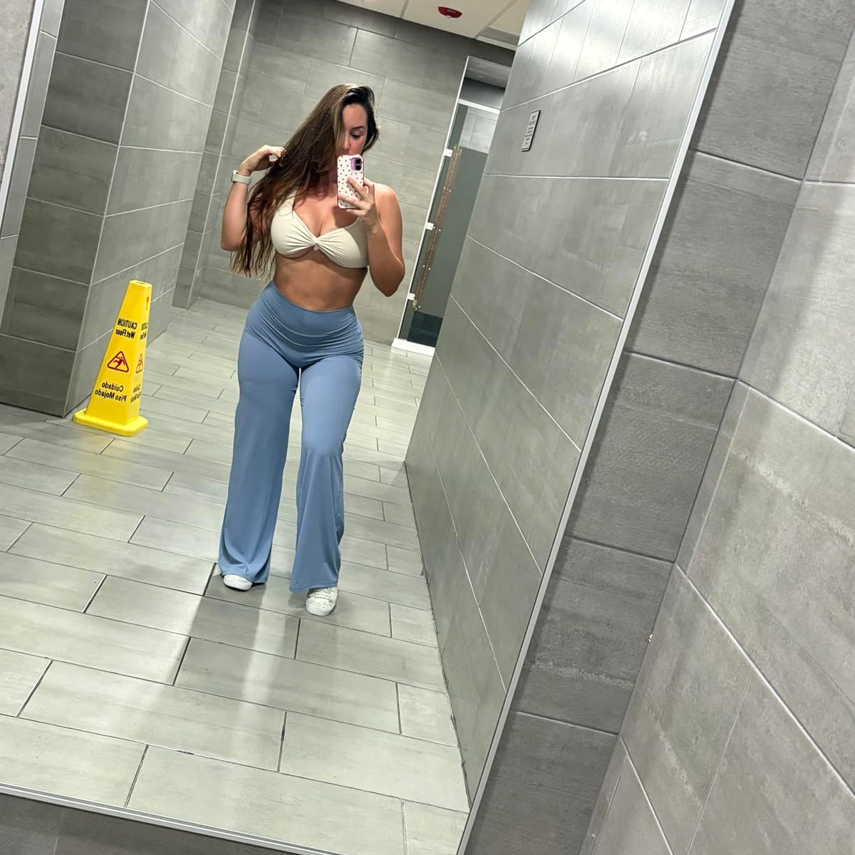 Alwanova Butter-Soft Straight-Leg Pants