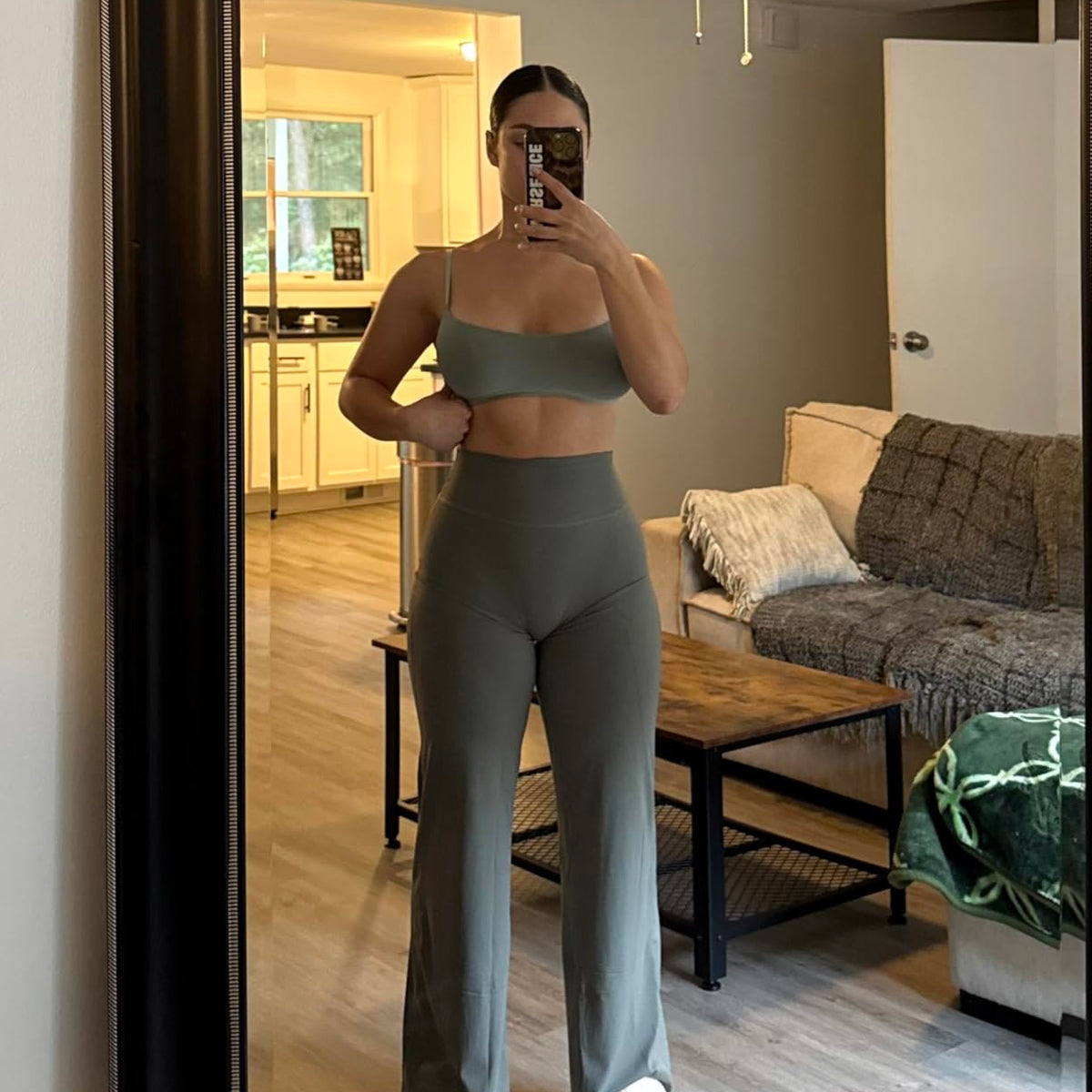 Alwanova Butter-Soft Straight-Leg Pants