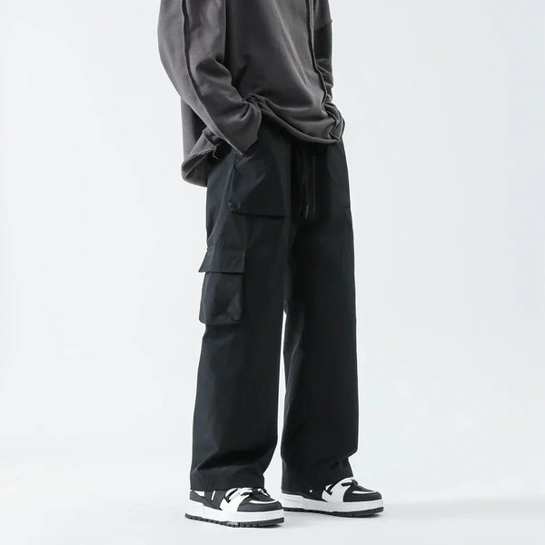Alwanova Multi-Pocket Streetwear Joggers