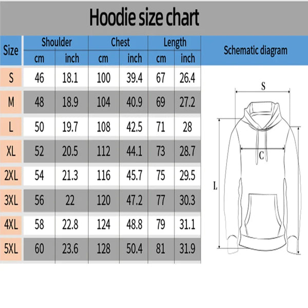 Men's Chainsaw Graphic Hoodie
