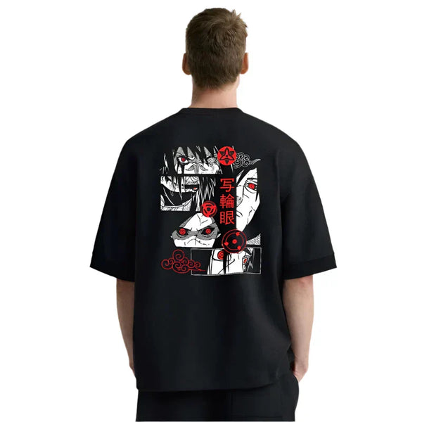 Uchiha Clan x Sharingan Oversized T-Shirt & Hoodie