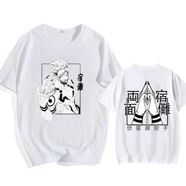 Ryomen Sukuna Printed T-shirt - Wichuw