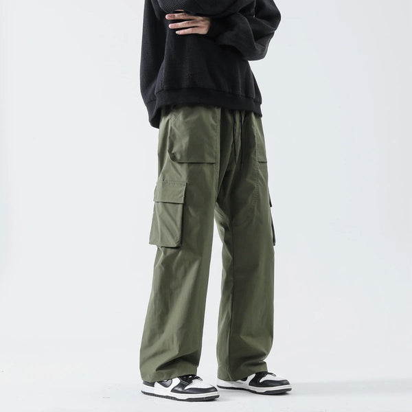 Alwanova Multi-Pocket Streetwear Joggers