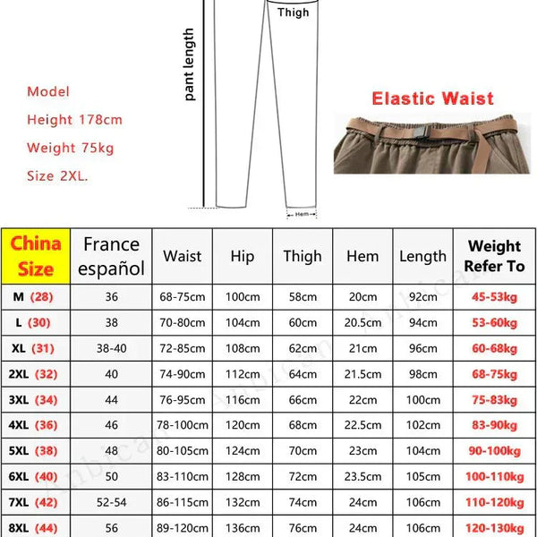 Versatile Cargo Pants for Men - Wichuw